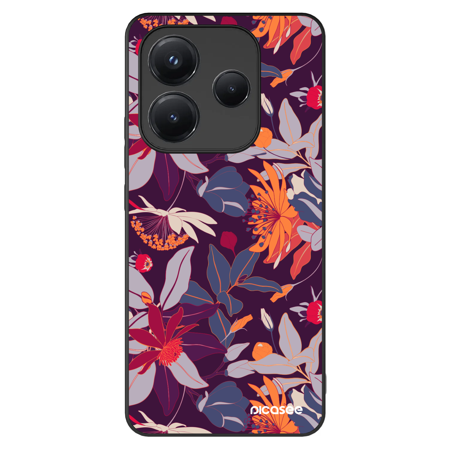 Picasee ULTIMATE CASE za Xiaomi Redmi Note 14 5G - Purple Leaf