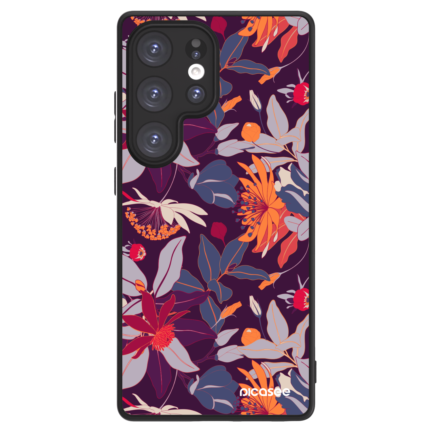 Picasee ULTIMATE CASE za Samsung Galaxy S25 Ultra 5G - Purple Leaf