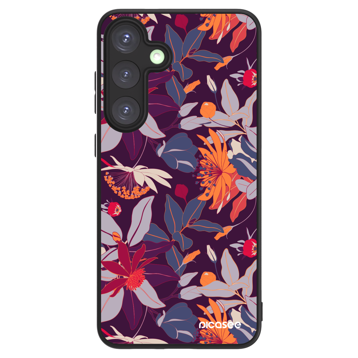 Picasee ULTIMATE CASE PowerShare za Samsung Galaxy S25+ 5G - Purple Leaf