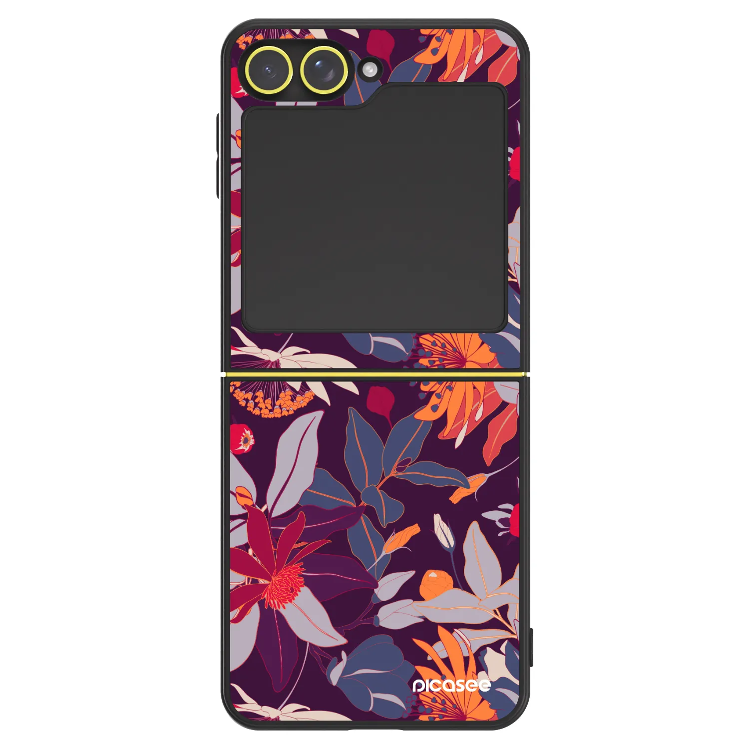Picasee ULTIMATE CASE za Samsung Galaxy Z Flip6 5G - Purple Leaf