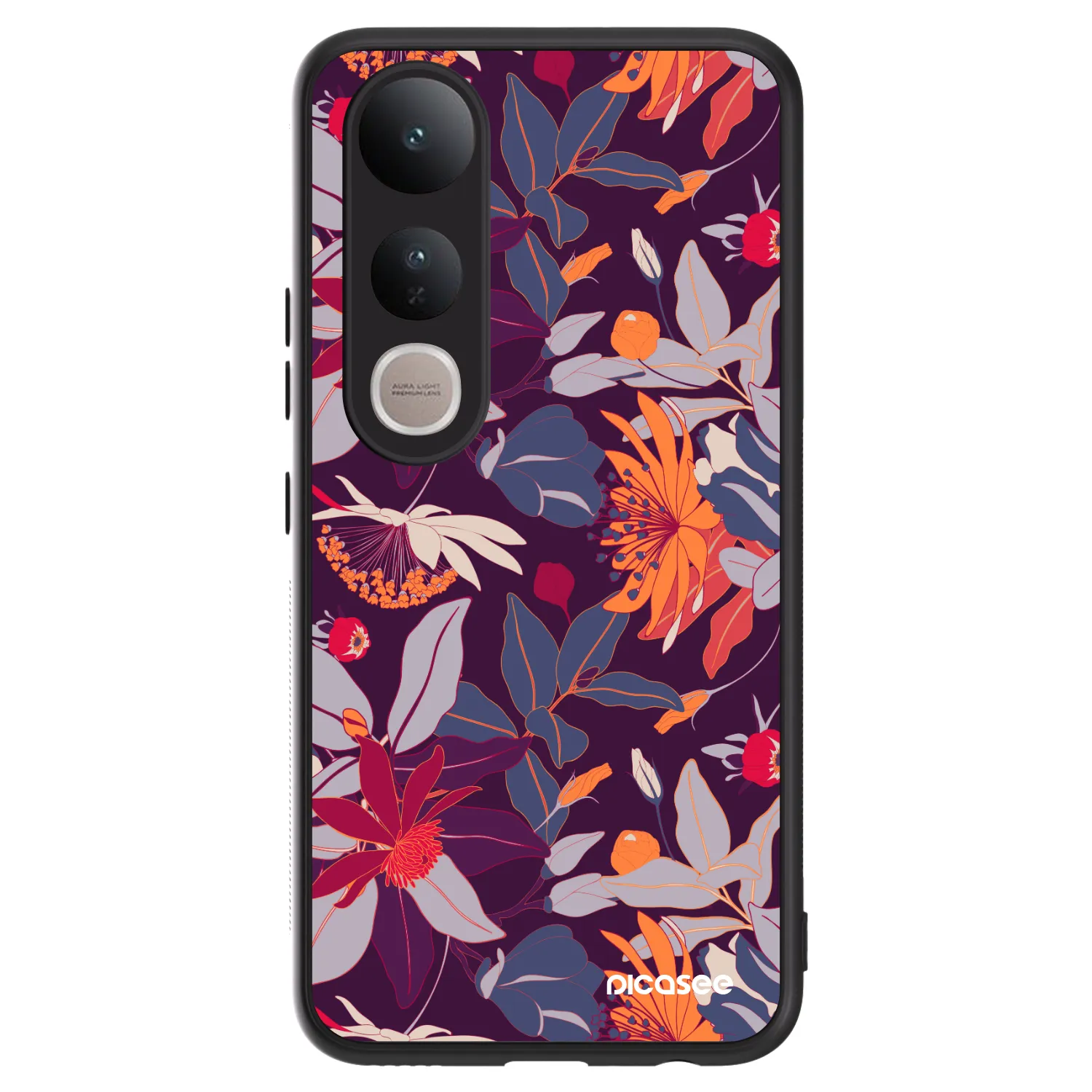 Picasee ULTIMATE CASE za Vivo V50 Lite 5G - Purple Leaf
