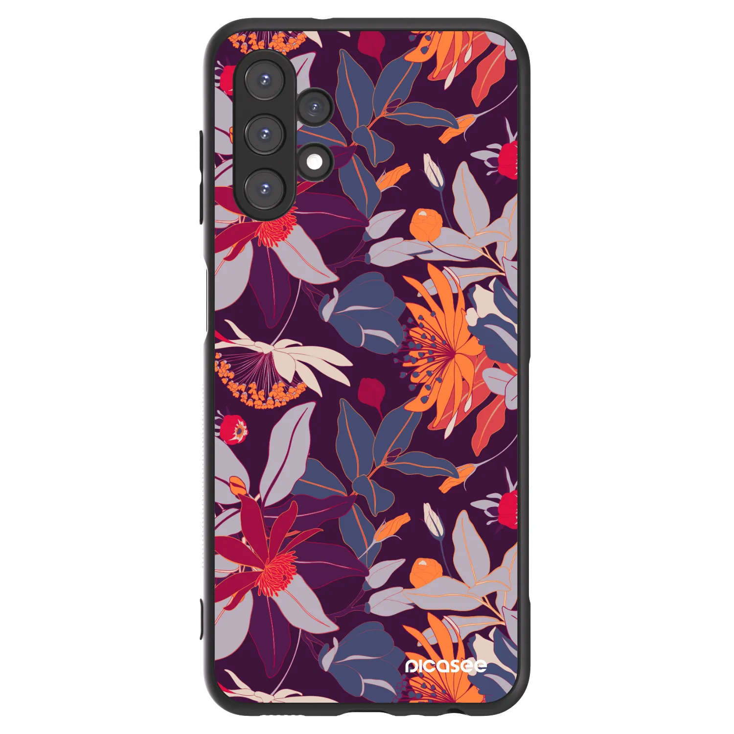 Picasee ULTIMATE CASE za Samsung Galaxy A13 5G - Purple Leaf
