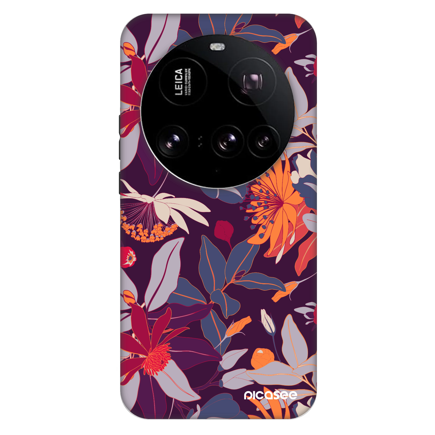 Picasee Fashion Case za Xiaomi 15 Ultra - Purple Leaf