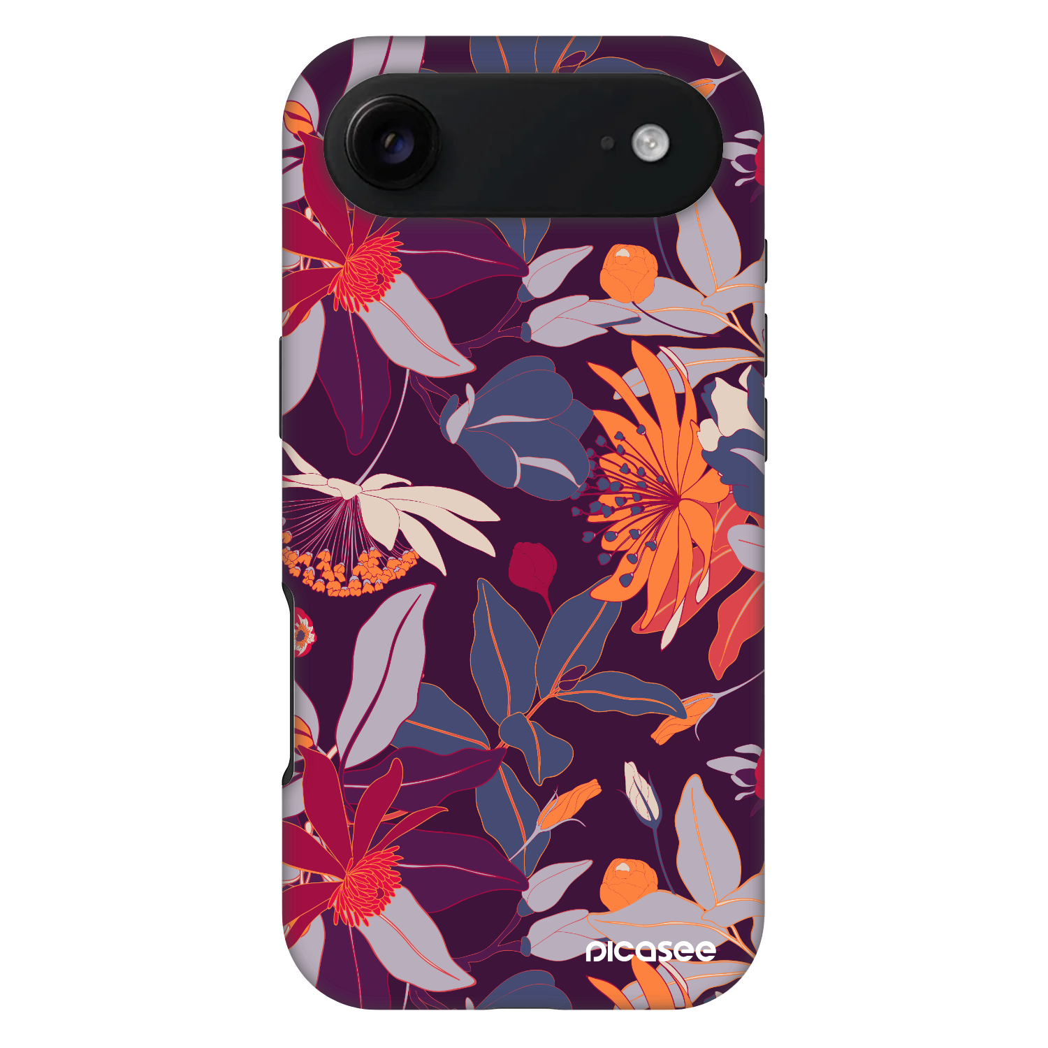 Picasee Fashion Case MagSafe za Apple iPhone Air - Purple Leaf