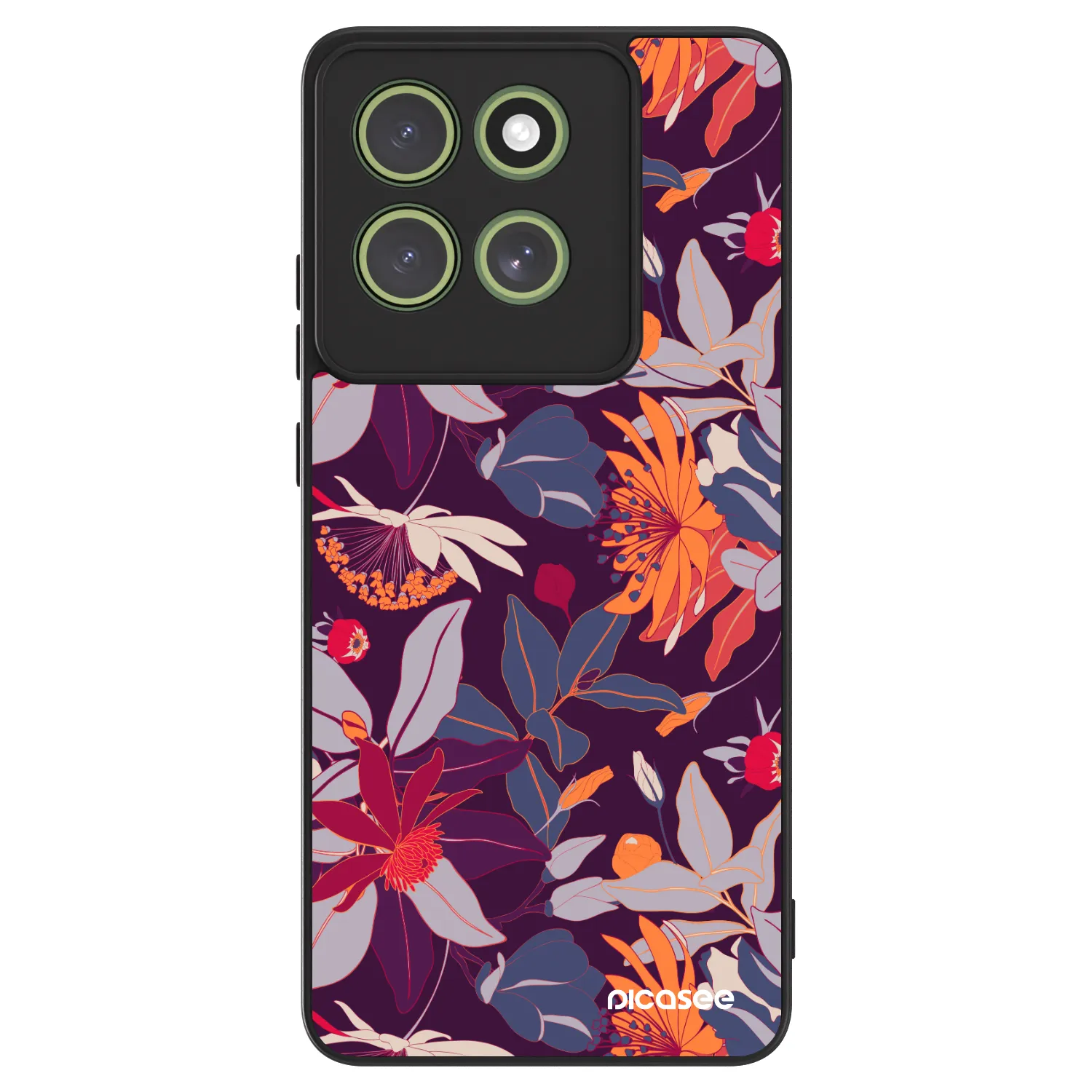 Picasee ULTIMATE CASE za Motorola Moto G86 5G - Purple Leaf