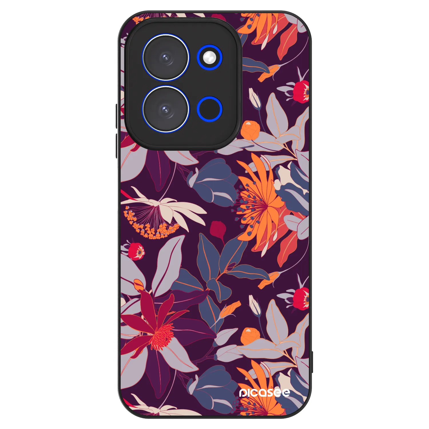 Picasee ULTIMATE CASE za Xiaomi Redmi 15C 4G - Purple Leaf