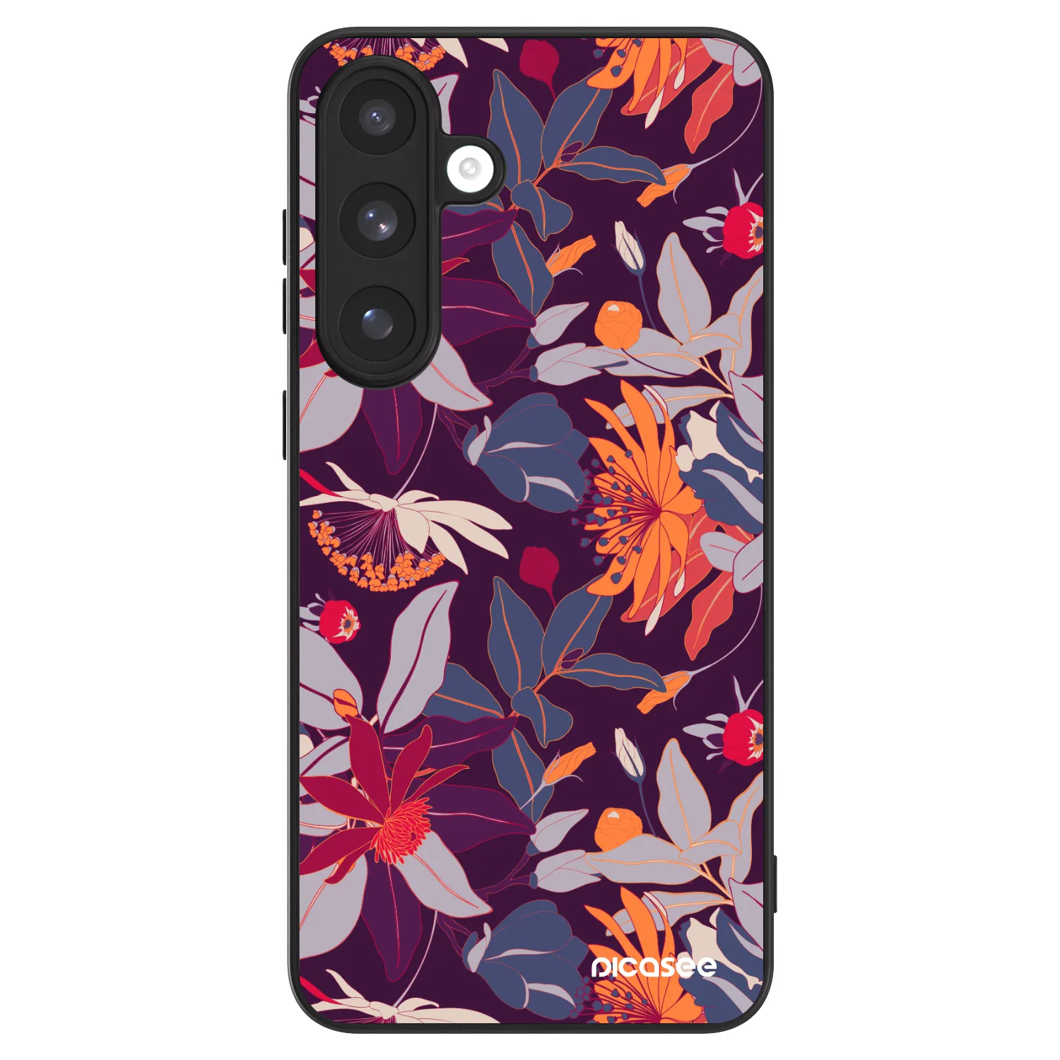Picasee ULTIMATE CASE PowerShare za Samsung Galaxy S25 FE 5G - Purple Leaf