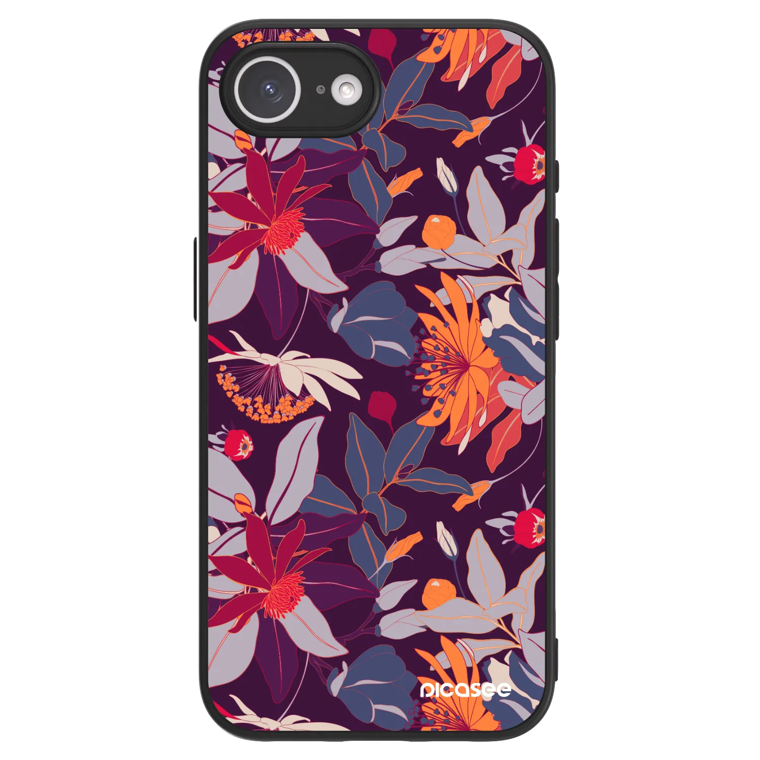 Picasee ULTIMATE CASE za Apple iPhone 17e - Purple Leaf