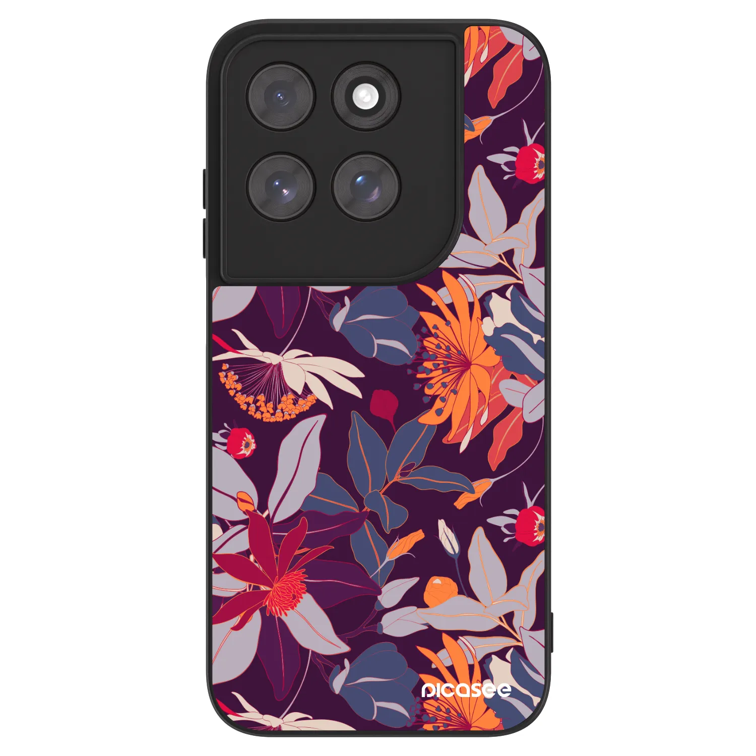 Picasee ULTIMATE CASE za Motorola Moto G77 - Purple Leaf