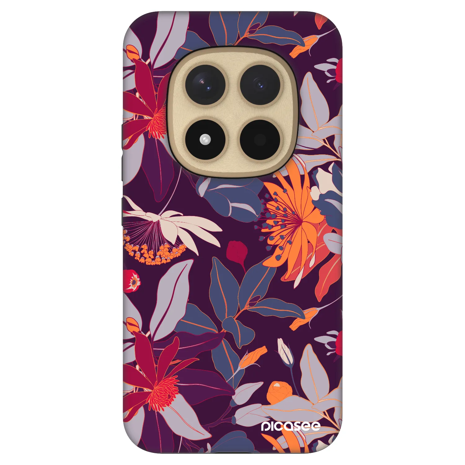 Picasee Fashion Case za Xiaomi Redmi Note 15 Pro+ - Purple Leaf