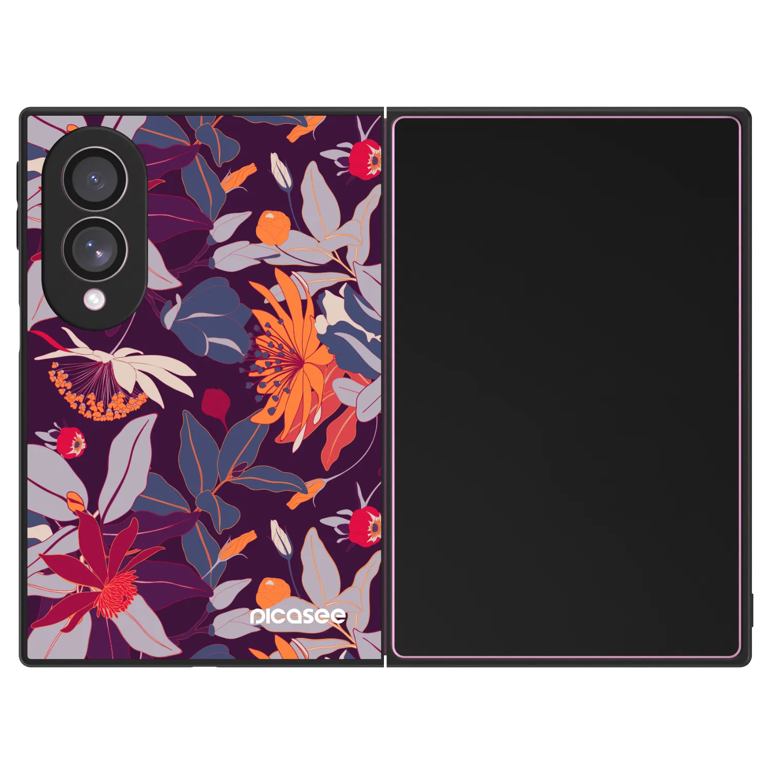 Picasee ULTIMATE CASE za Samsung Galaxy Z Fold8 5G - Purple Leaf