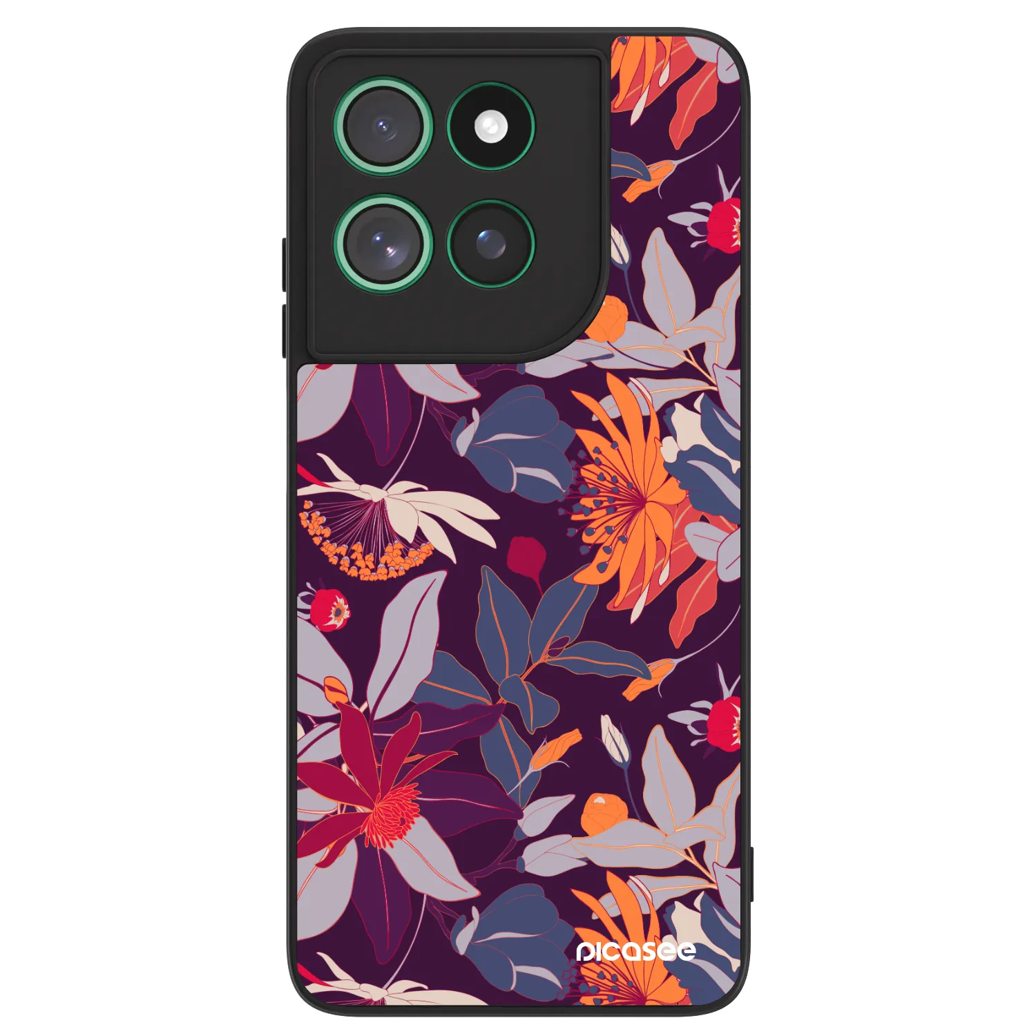 Picasee ULTIMATE CASE za Motorola Moto G57 Power - Purple Leaf