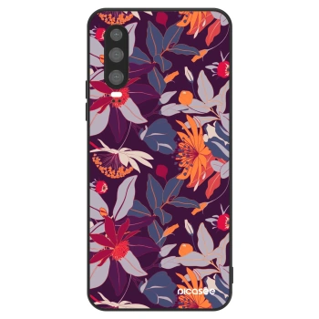 Ovitek za Huawei P30 - Purple Leaf
