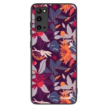 Ovitek za Samsung Galaxy S20 G980F - Purple Leaf