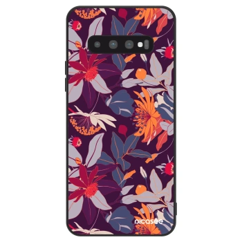 Ovitek za Samsung Galaxy S10 G973 - Purple Leaf