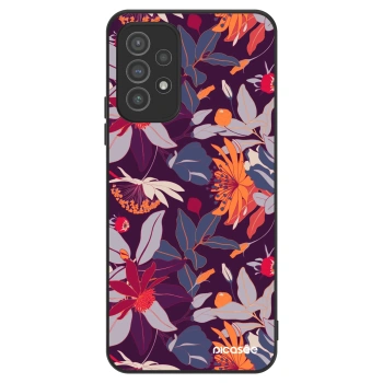 Ovitek za Samsung Galaxy A72 A725F - Purple Leaf