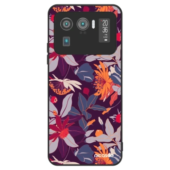 Ovitek za Xiaomi Mi 11 Ultra - Purple Leaf