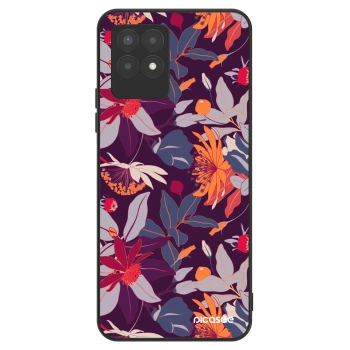 Ovitek za Realme 8i - Purple Leaf