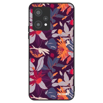 Ovitek za Realme 9 Pro 5G - Purple Leaf