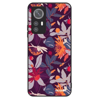 Ovitek za Xiaomi 12 - Purple Leaf