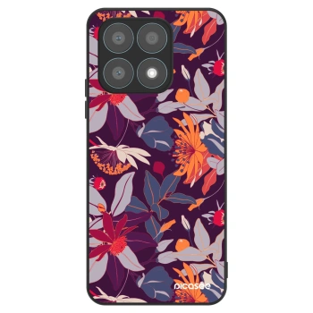 Ovitek za Honor X8a - Purple Leaf