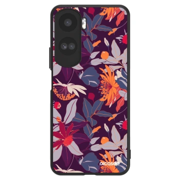 Ovitek za Honor 90 Lite 5G - Purple Leaf