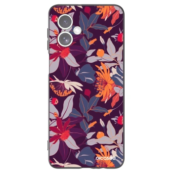 Ovitek za Motorola Moto G54 5G - Purple Leaf
