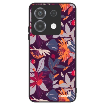 Ovitek za Xiaomi Poco X6 - Purple Leaf