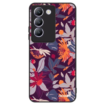 Ovitek za Vivo V40 SE 5G - Purple Leaf