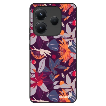 Picasee ULTIMATE CASE za Xiaomi Redmi Note 14 5G - Purple Leaf