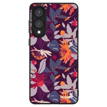 Ovitek za Samsung Galaxy S25 Edge 5G - Purple Leaf