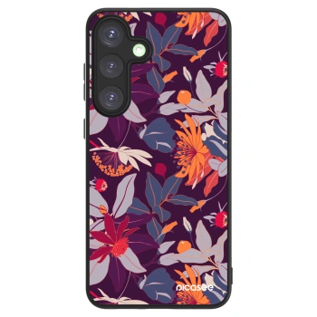 Picasee ULTIMATE CASE PowerShare za Samsung Galaxy S25+ 5G - Purple Leaf