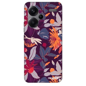 Ovitek za Xiaomi Redmi Note 13 Pro+ 5G - Purple Leaf