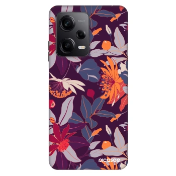 Ovitek za Xiaomi Redmi Note 12 Pro 5G - Purple Leaf