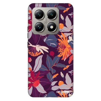 Ovitek za Xiaomi 14T Pro - Purple Leaf