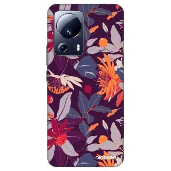 Ovitek za Xiaomi 13 Lite - Purple Leaf