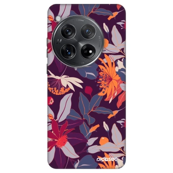 Ovitek za OnePlus 12 5G - Purple Leaf