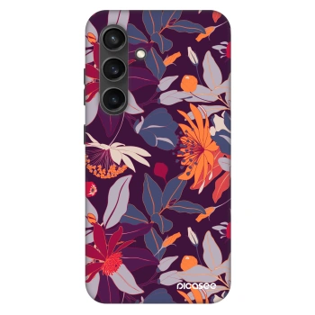Ovitek za Samsung Galaxy S24+ S926B 5G - Purple Leaf