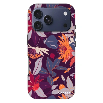 Ovitek za Apple iPhone 17 Pro - Purple Leaf
