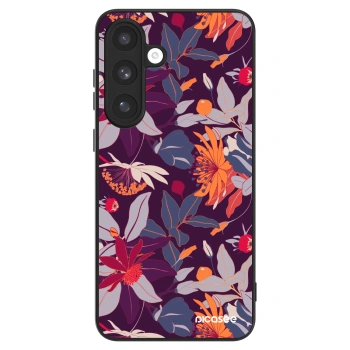 Picasee ULTIMATE CASE PowerShare za Samsung Galaxy S25 FE 5G - Purple Leaf