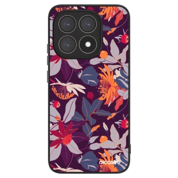 Ovitek za Xiaomi 15T - Purple Leaf