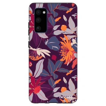 Ovitek za Samsung Galaxy S20 FE - Purple Leaf