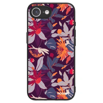 Picasee ULTIMATE CASE MagSafe za Apple iPhone 17e - Purple Leaf