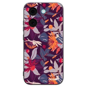 Picasee silikonski črni ovitek za Xiaomi Poco X8 Pro - Purple Leaf