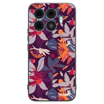 Picasee silikonski črni ovitek za Xiaomi 17T Pro - Purple Leaf