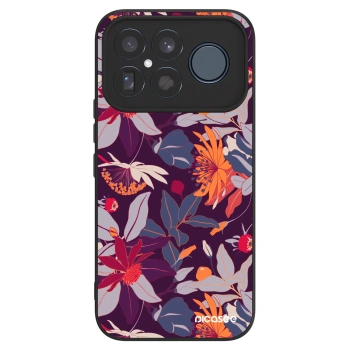 Ovitek za Xiaomi Poco F8 Ultra - Purple Leaf
