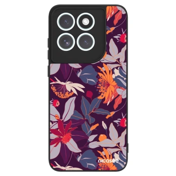 Ovitek za Motorola Edge 70 Fusion - Purple Leaf