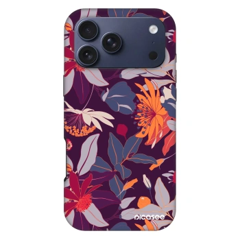 Ovitek za Apple iPhone 18 Pro Max - Purple Leaf