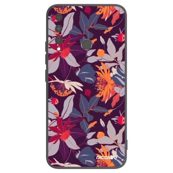 Ovitek za Huawei P40 Lite E - Purple Leaf