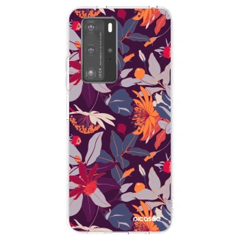 Ovitek za Huawei P40 Pro - Purple Leaf